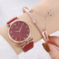 Fashion  Drainage Product Bracelet Set Watch