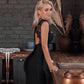 Black fashion dress